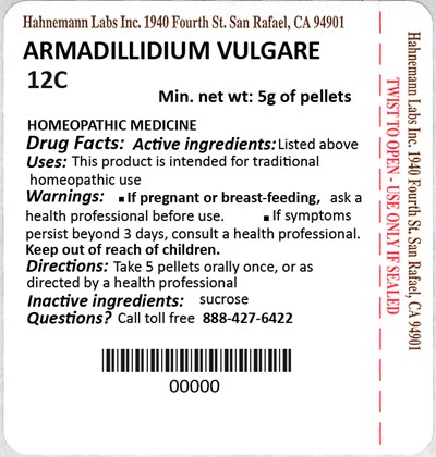 Armadillidium Vulgare 12c 5g (Armadillidium Vulgare 12c 5g)